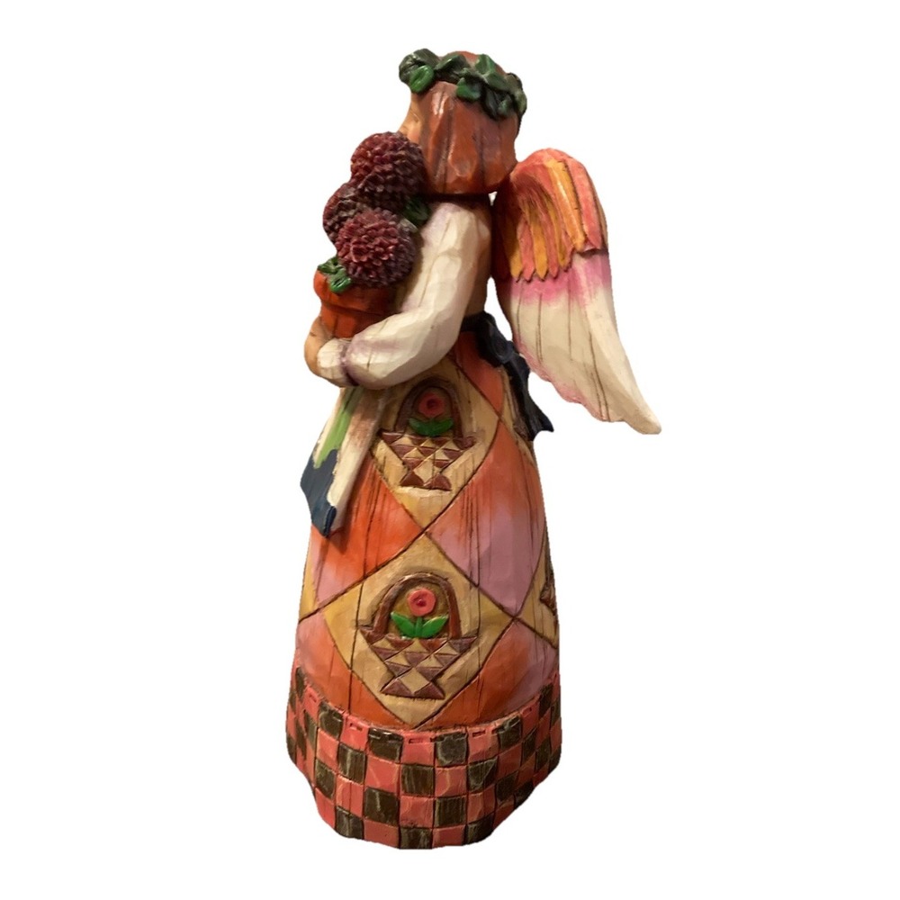 Jim Shore 2002 Angel of Persistence Gardening Figurine #108920 Heartwood‎ Creek - Picture 4 of 7